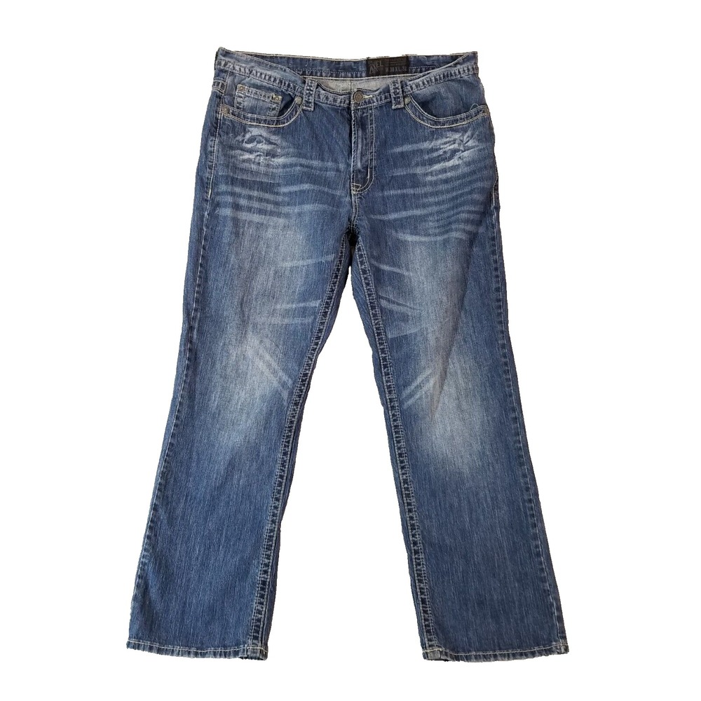 TK Axel jeans men's 38x32 relaxed straight blue denim pants